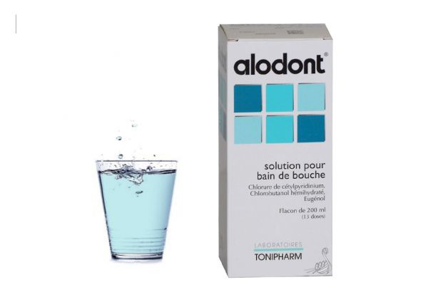 Aphtes et maux de bouche Alodont
